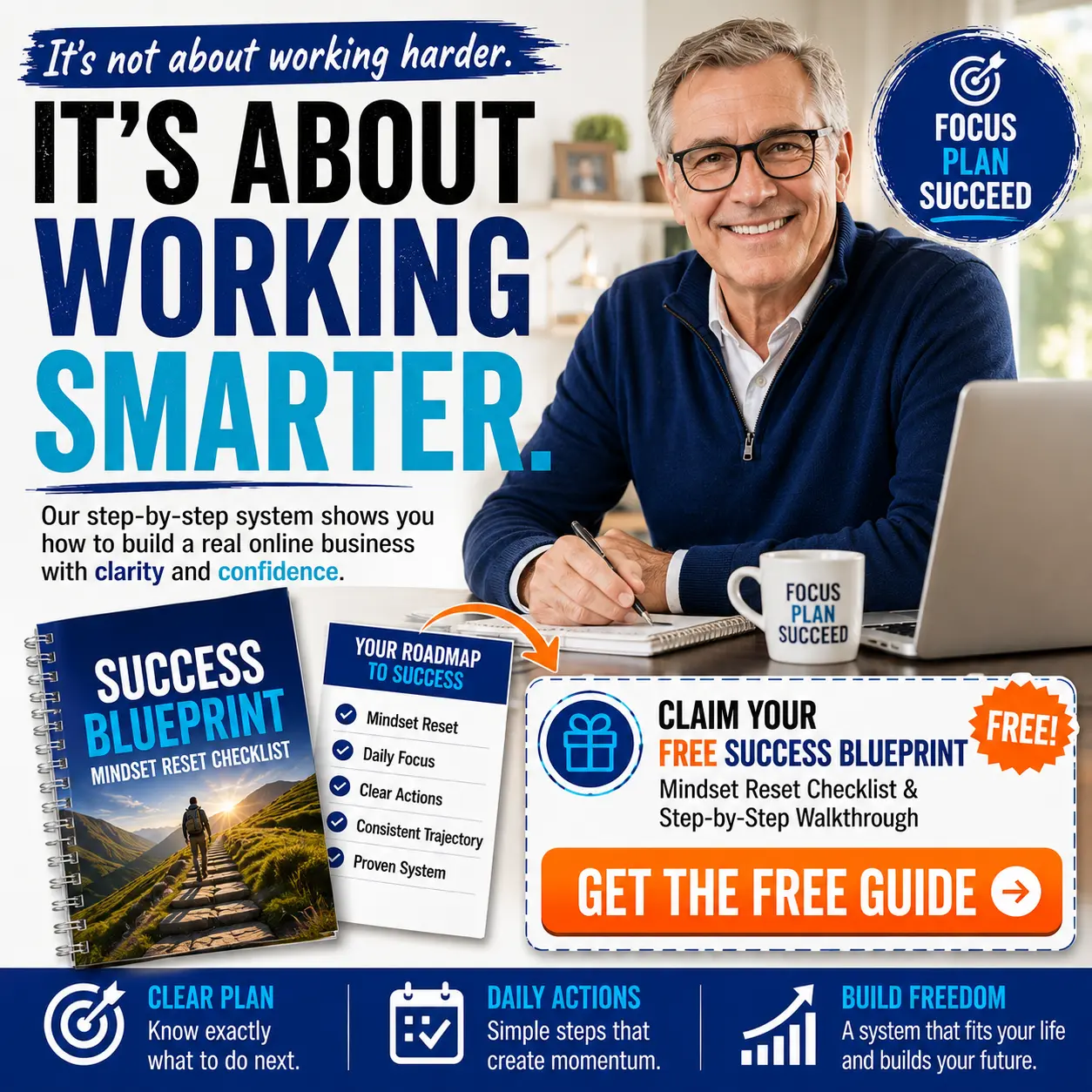 It's not about working harder, it's about working smarter ad
